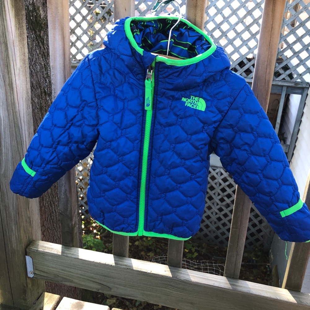 Reversible North Face down jacket 18 month